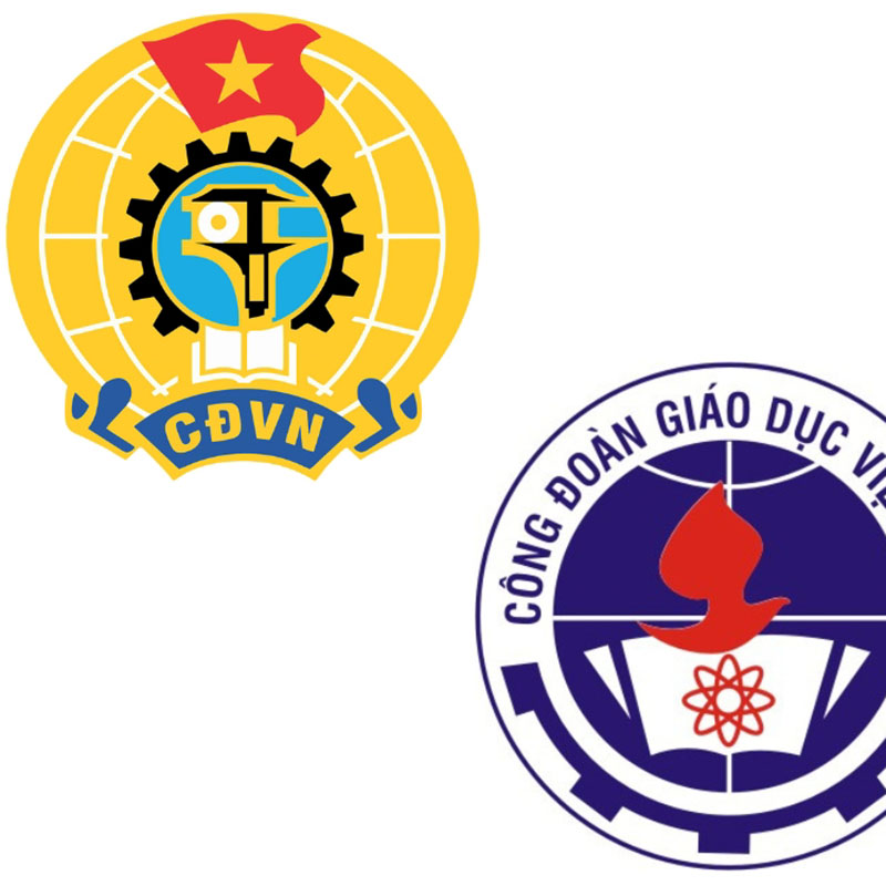 So sánh logo liên đoàn lao động với các tổ chức đoàn thể khác