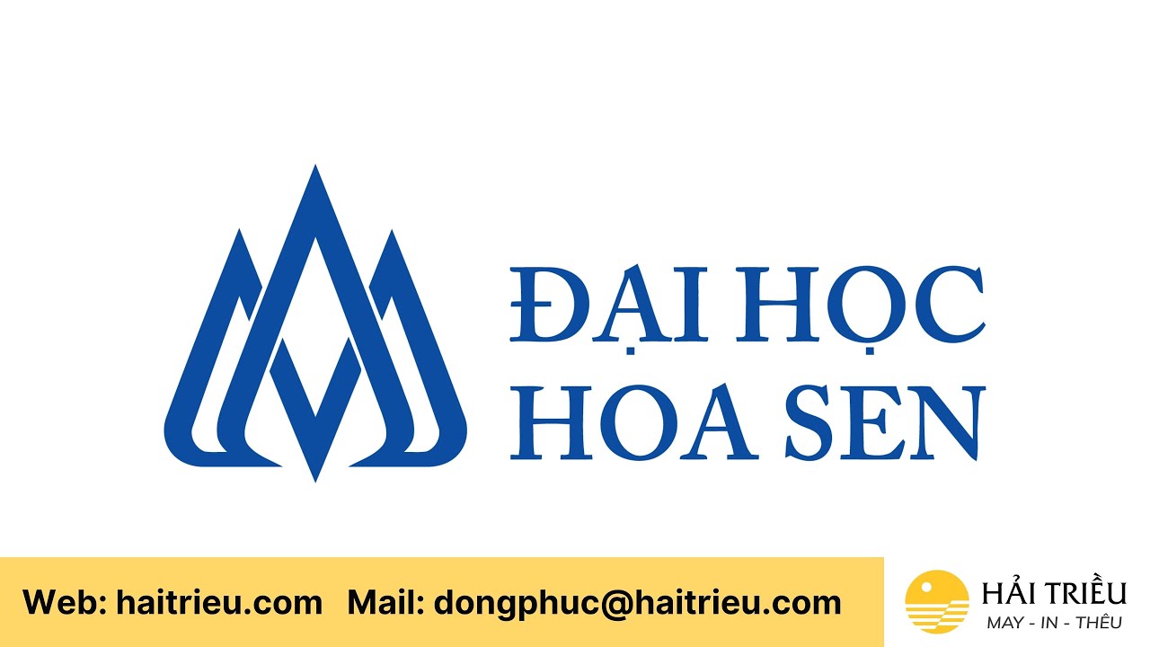 So sánh logo trường Hoa Sen với các trường đại học khác