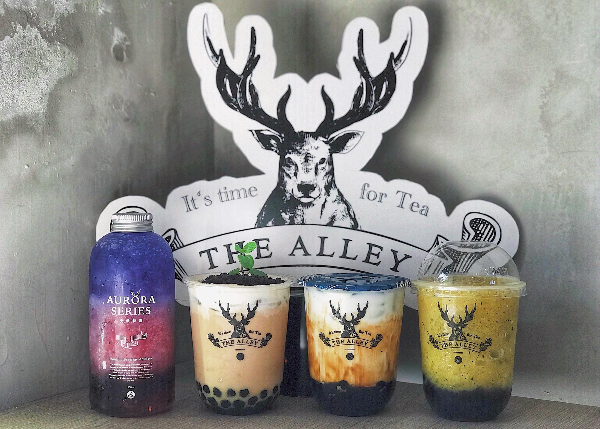 Sự độc đáo trong phong cách thiết kế logo The Alley