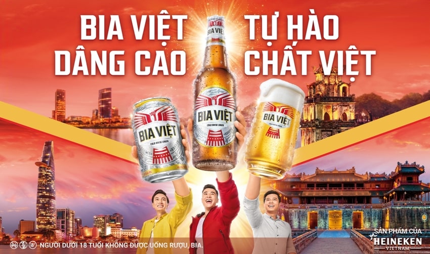 Sự khác biệt của logo bia Việt so với các thương hiệu bia quốc tế