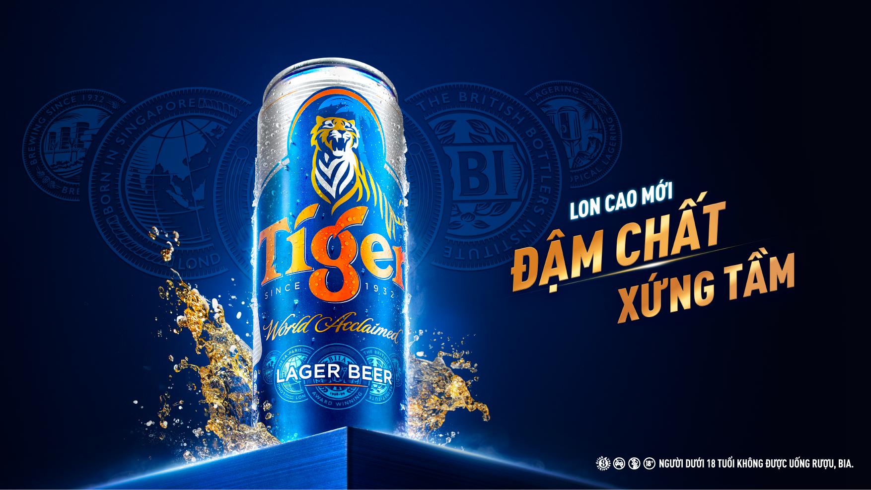 Tầm ảnh hưởng của logo Tiger trong ngành công nghiệp bia