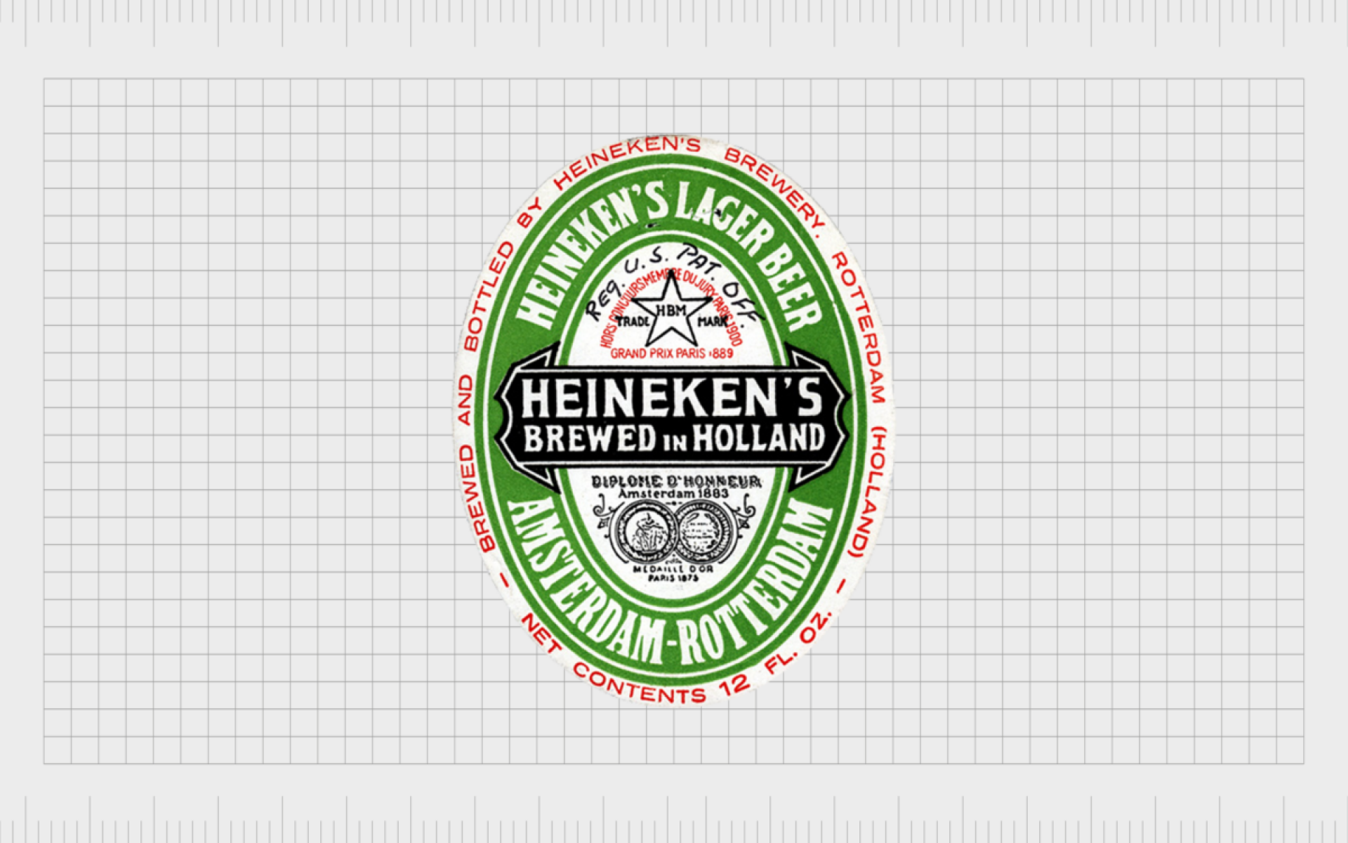 Ý nghĩa sâu sắc đằng sau thiết kế logo Heineken